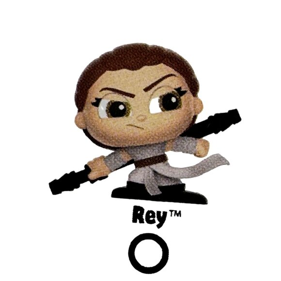 Disney Doorables Star Wars Series 1 Set of 5 Figures Leia Jawa Sabine Wren Rey - Picture 14 of 14